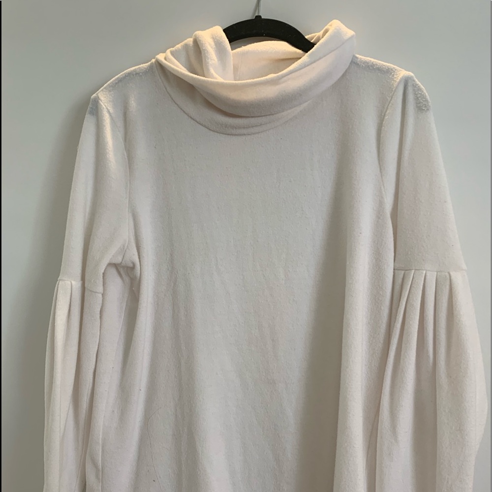 White turtleneck